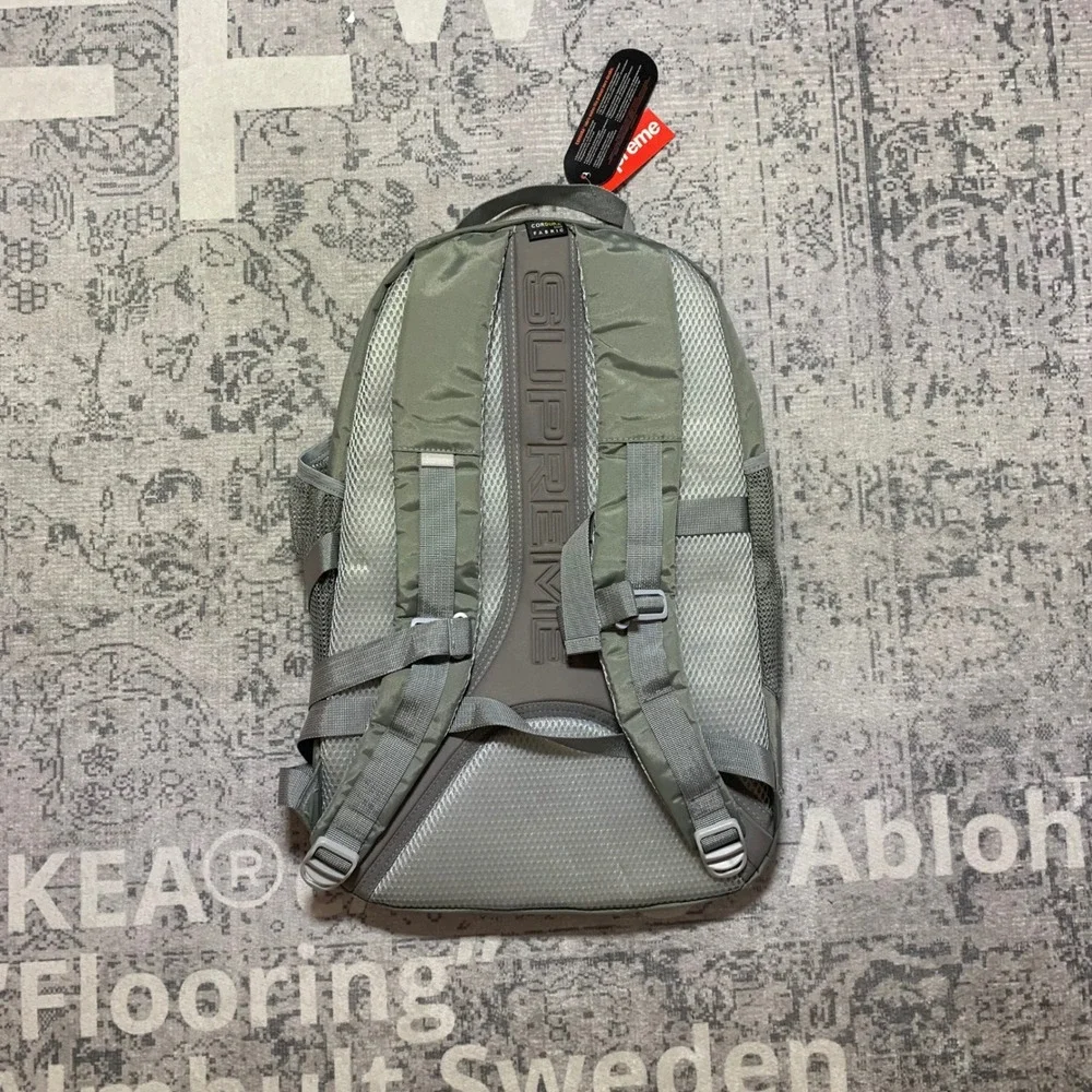 Supreme Olive Green Tactical Backpack with Bungee Front